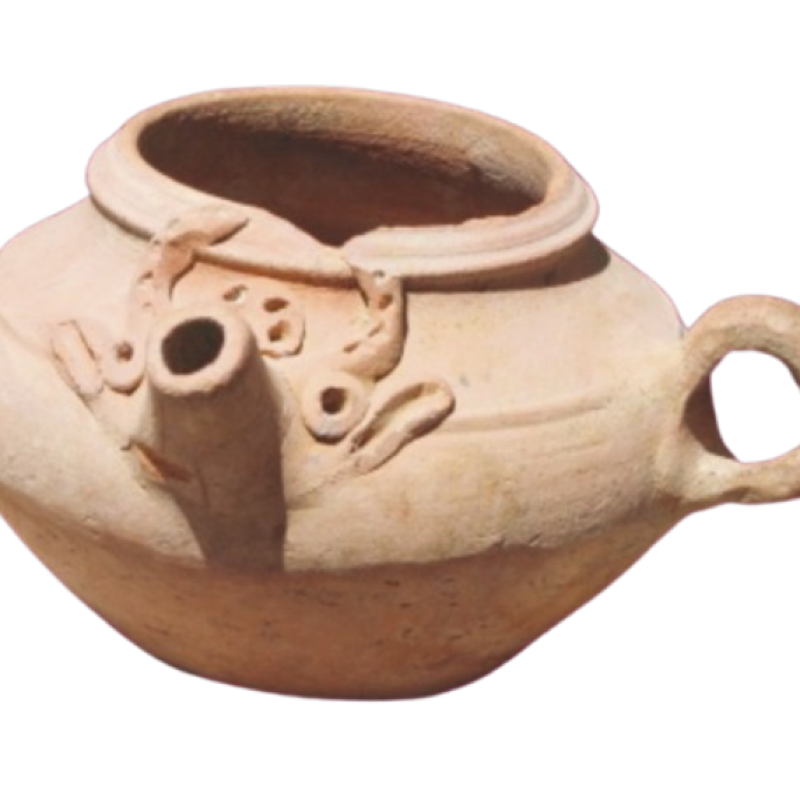 Шәйнек, бұқа басы бейнесі бейнеленген