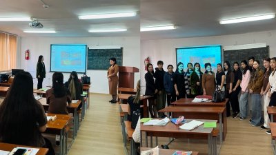 Орынбасар Ақерке "Жүнісбай мешіті" тақырыбында танымдық дәріс өткізді