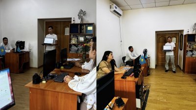 «Заң және тәртіп» жобасы аясында түсіндіру жұмыстары жүргізілді