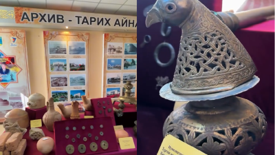 Тараз қаласының мемлекеттік архиві мен Ежелгі Тараз ескерткіштері музей-қорығы бірлескен іс-шара