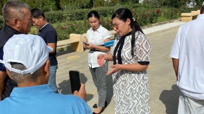 Мадина Мананбайқызы Jambyl TV телеарнасына сұхбат беруі