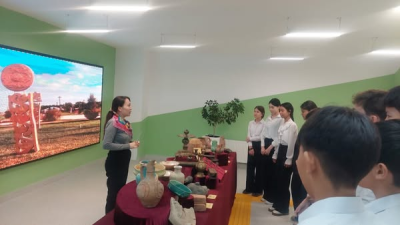 №66 орта мектебінің оқушыларына «Тараздың көне тарихы» тақырыбында жылжымалы көрме 27.11.2024