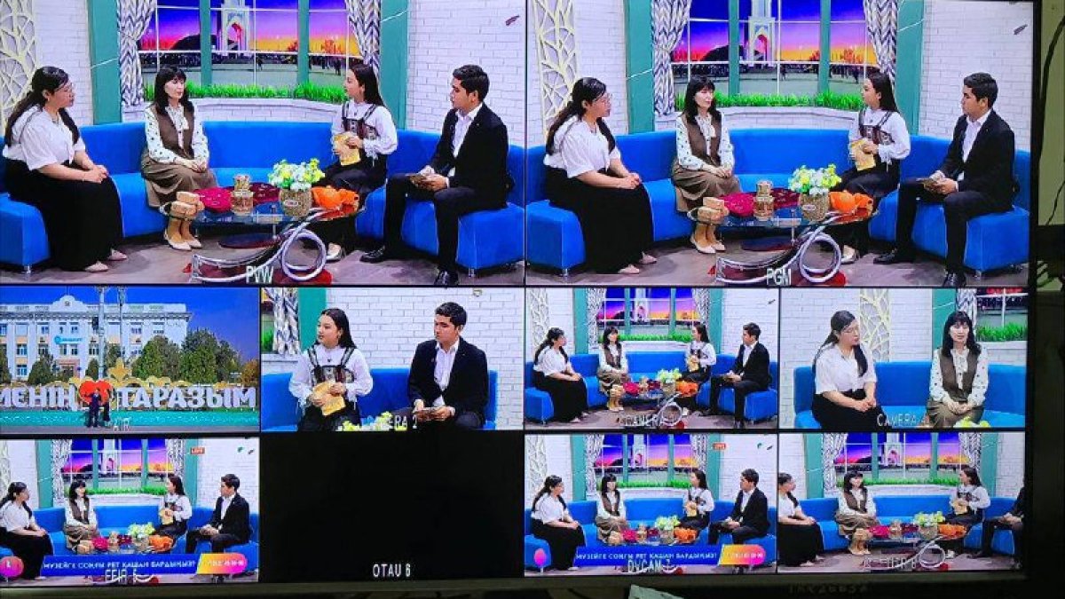 Ежелгі Тараздың «RAUAN» бағдарламасына сұхбаты