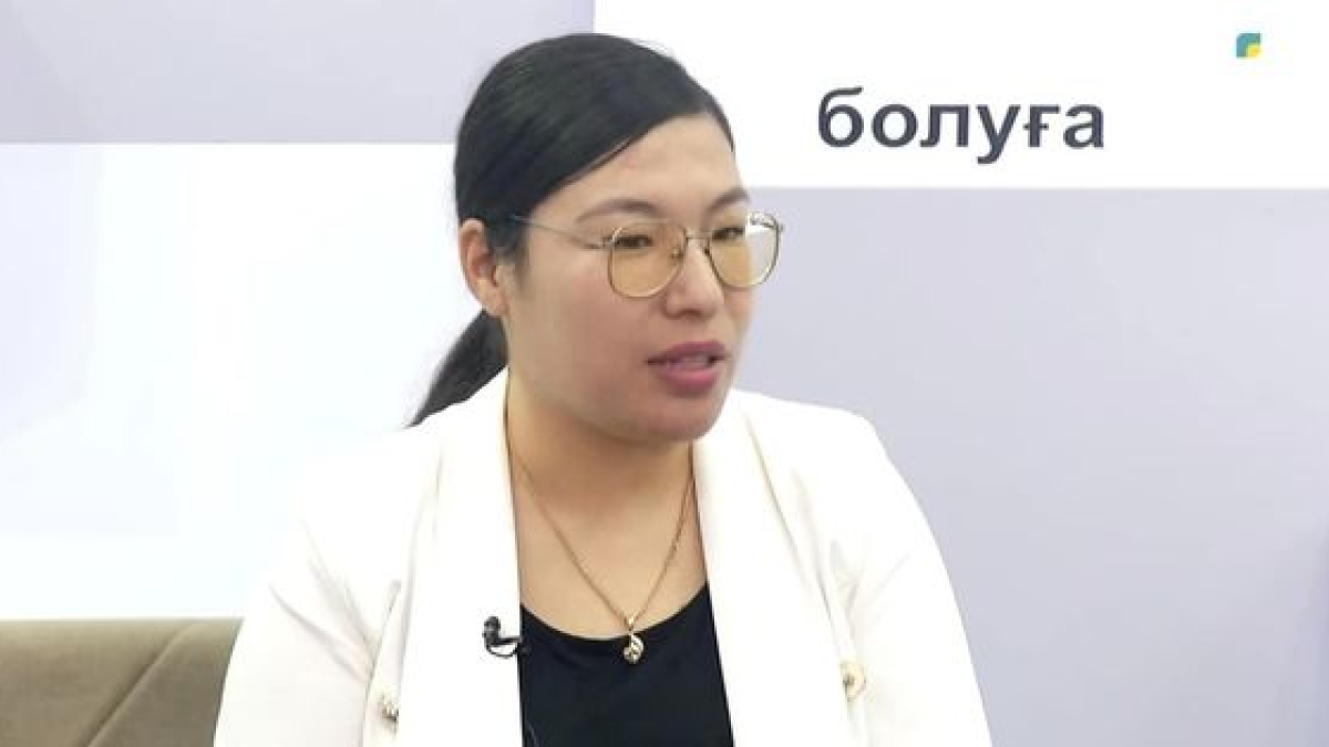 Мадина Ибадильдаева және тарихшы Жаннур Мусабаева Jambyl TV телеарнасына 