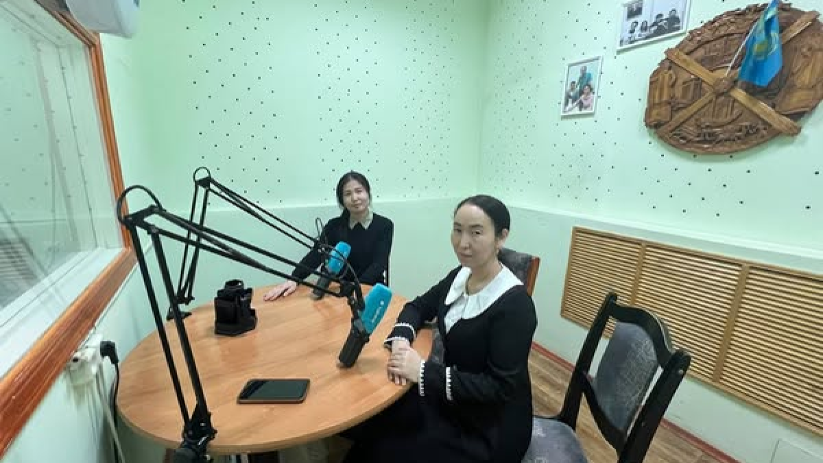 Гүлмарал Үшкемпірқызы «Жамбыл» радиосының FM 100,8 әуе толқынында сұхбат берді 08.01.25