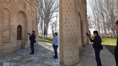 "Айша бибі" кесенесінде өткен түсірілім