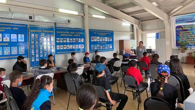 «Жекпе – жек» кәсіпқой спорт клубында дәріс оқылды