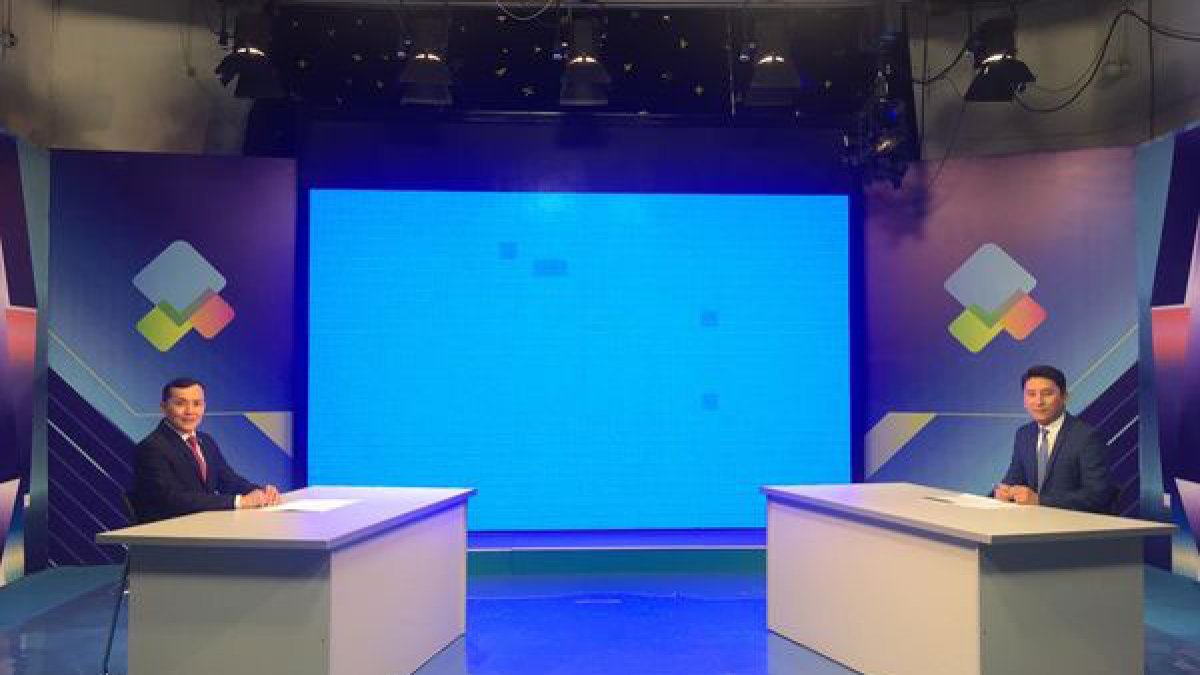 "Бірінші студия" бағдарламасына сұхбат берді