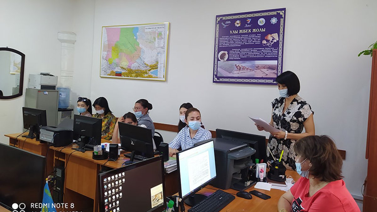 Музей ұжымы мүшелерінің жұмыс тобының отырысы өтті