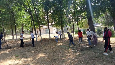 Тазалау жұмыстары жүргізілді