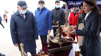 «Алғыс айтам еліме» атты жылжымалы көрмесі өткізілді