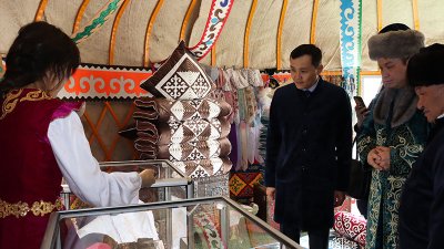 «Киіз үйдің» салтанатты түрде ашылу рәсімі өткізілді