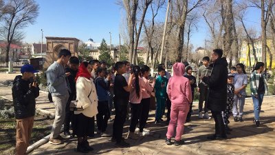 «Өлкетану» үйірмесінің білім алушыларына экскурсия өткізілді