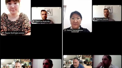 Кезекті онлайн-сабақ өтті