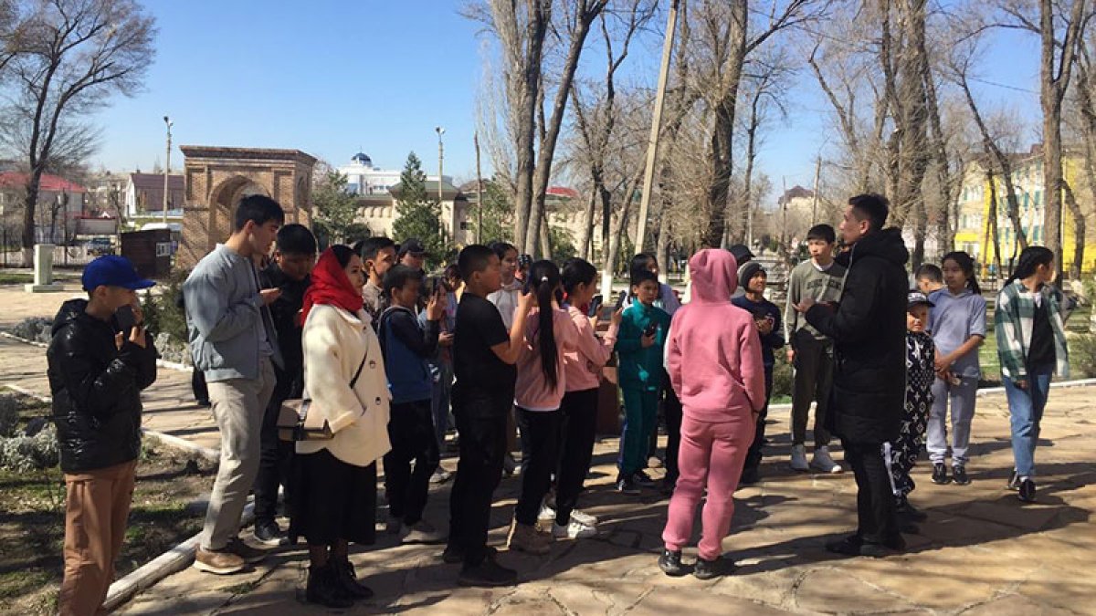 «Өлкетану» үйірмесінің білім алушыларына экскурсия өткізілді