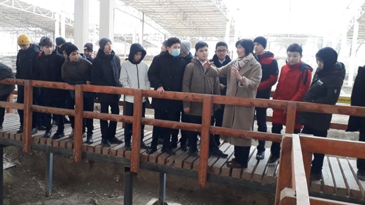 Музей сабағы өткізілді