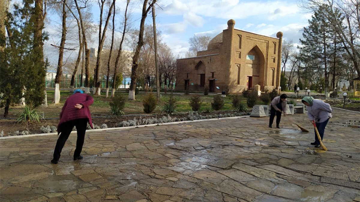 Тазалау және аббаттандыру жұмыстары