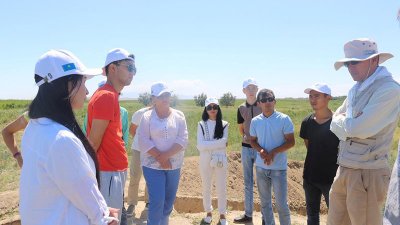 Археологиялық қазба жұмыстары жүргізілді
