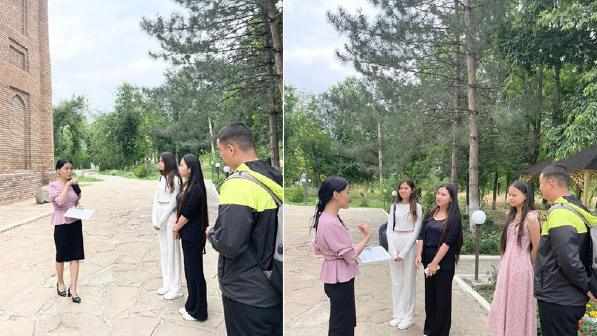 Білімгерлер іс-тәжірибеден өтуде