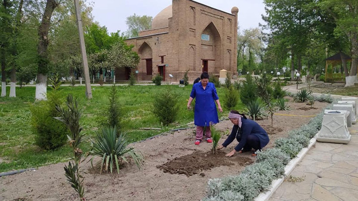 Тазарту жұмыстары жүргізілуде