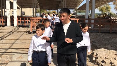 Мектеп-гимназия оқушыларына экскурсия жүргізілді