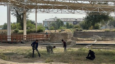 Экскурсиялық жолдарды сырлау жұмыстары өтті