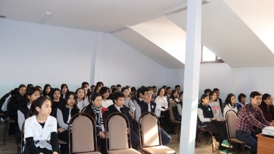 Келешек-Тараз ғылыми интелектуалдық мектеп-лицейіндегі дәріс