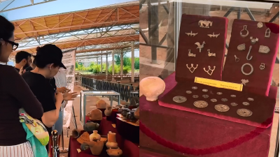 «Тараз – қолөнершілер қаласы» IV халықаралық фестивалінің қатысушыларына арнайы экскурсия 