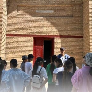 Мемлекеттік рәміздер күніне орай «Тараз — көне өркениет бесігі» атты тақырыптық экскурсия ұйымдастырылды