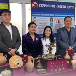 ЖШС «TARAZ HIGH SCHOOL» мектебінде «Тараздың тағылымды тарихы» тақырыбында көрме ұйымдастырылды